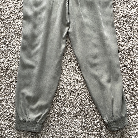 Zara Basic Army Green Jumpsuit, Size Small - Picture 9 of 10